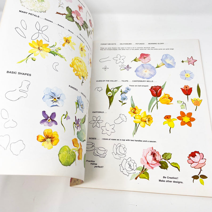 "Flowers and Designs to Copy" Book by Lola Ades