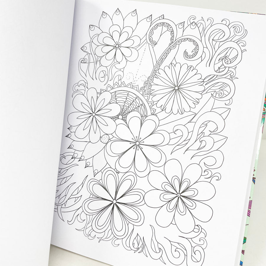 Chill & Unwind Coloring Book