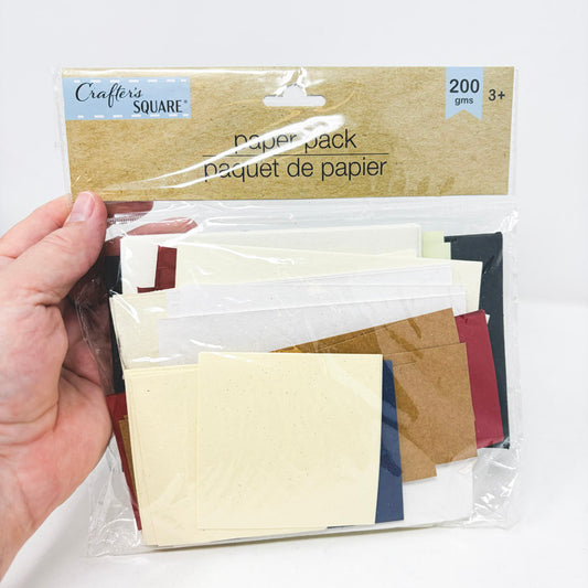 Crafter's Square Paper Pack - 200 gm