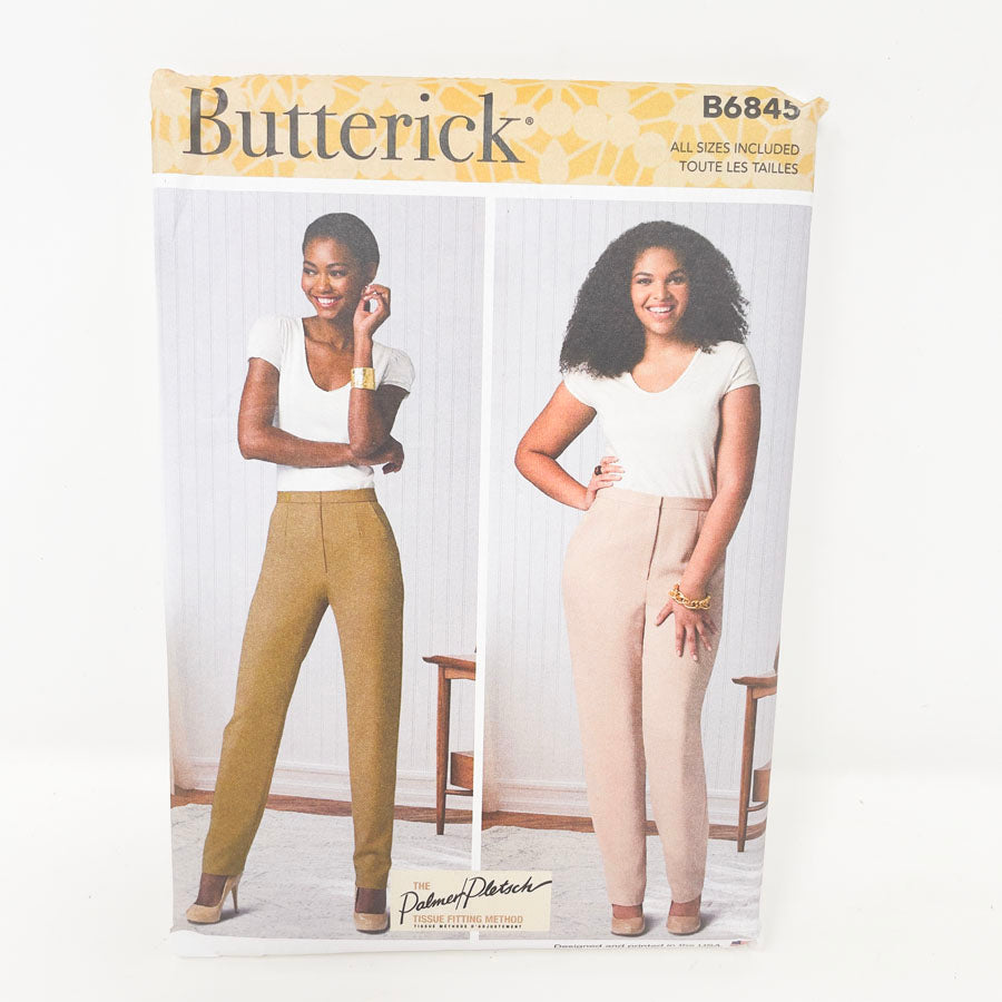 B6854 Pant Pattern (All Sizes)- Butterick- 2021