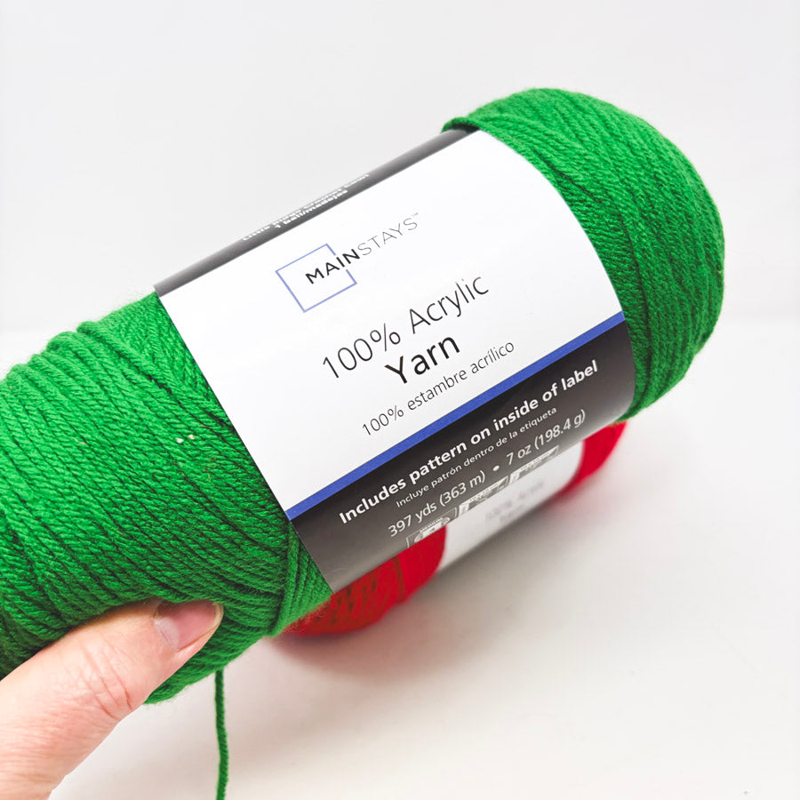 Mainstays Acrylic Yarn 7oz Skein