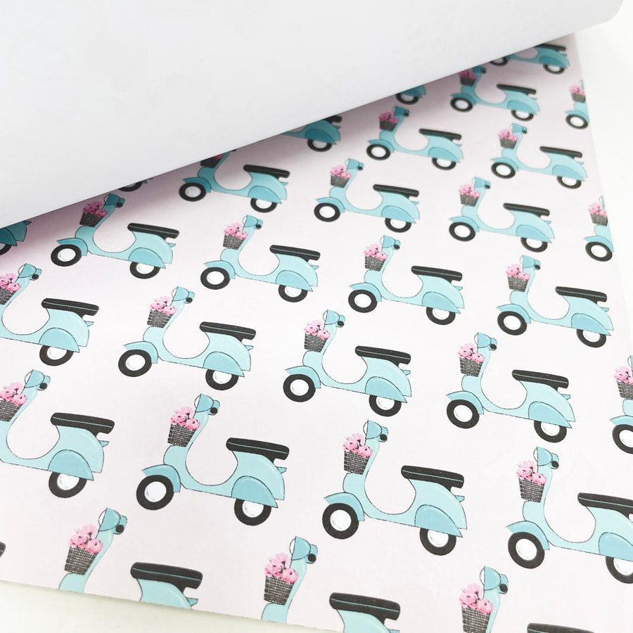 The Paper Studio 12" x 12" Paper Pad - The Pink Passport