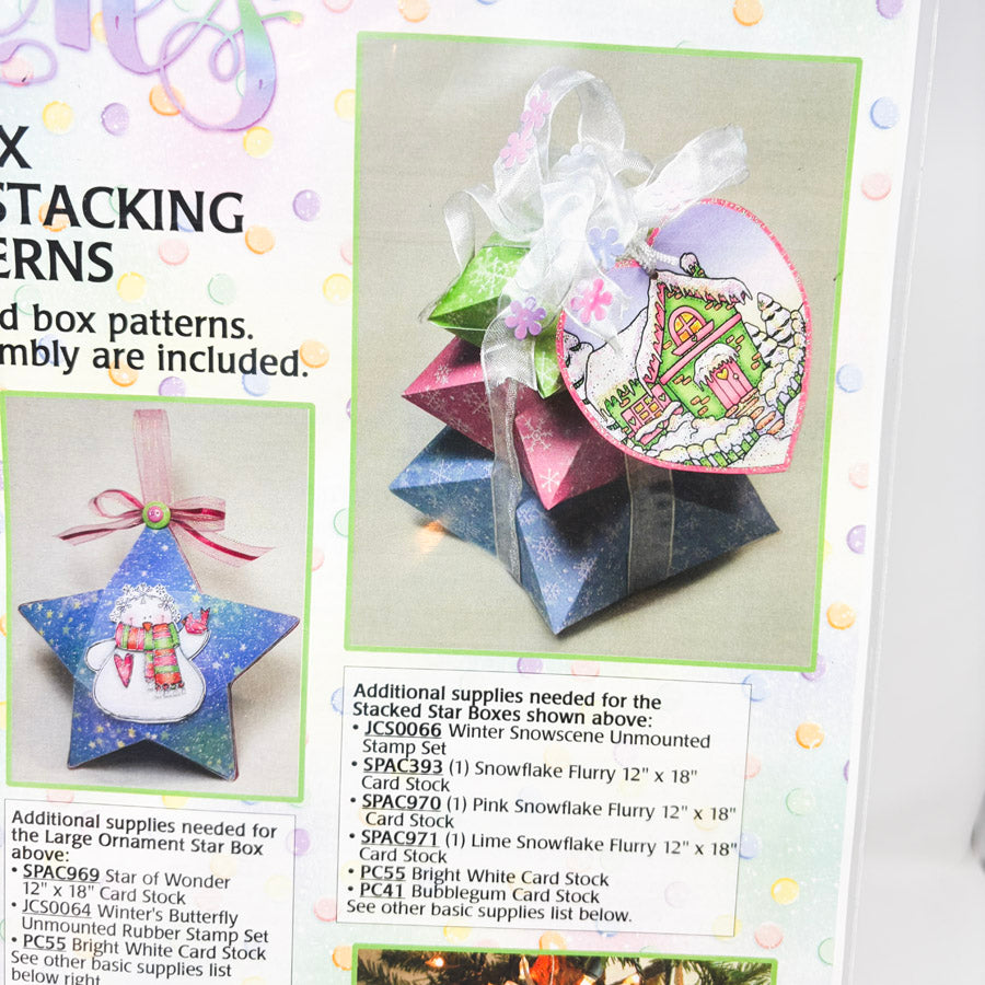 Darcie's 5-Sided Star Stacking Box Patterns