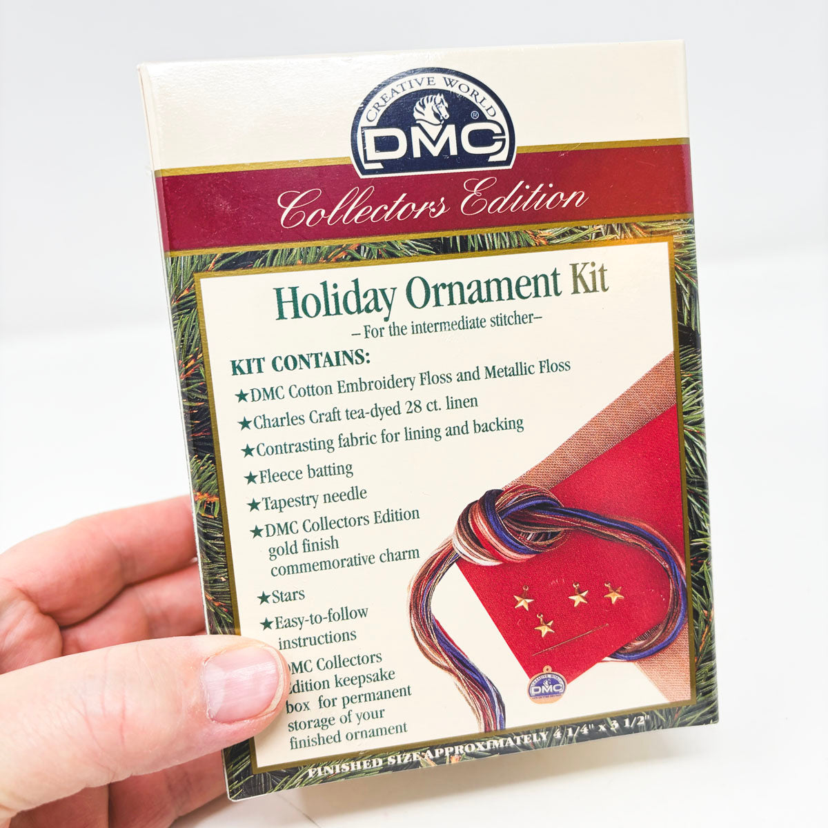 DMC Collectors Edition Holiday Ornament Kit
