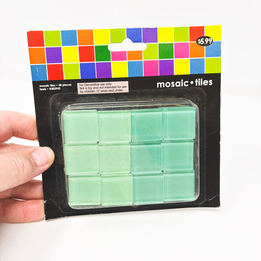 Teal Mosaic Tiles