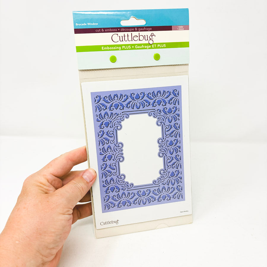 Cuttlebug Cut & Emboss - Brocade Window