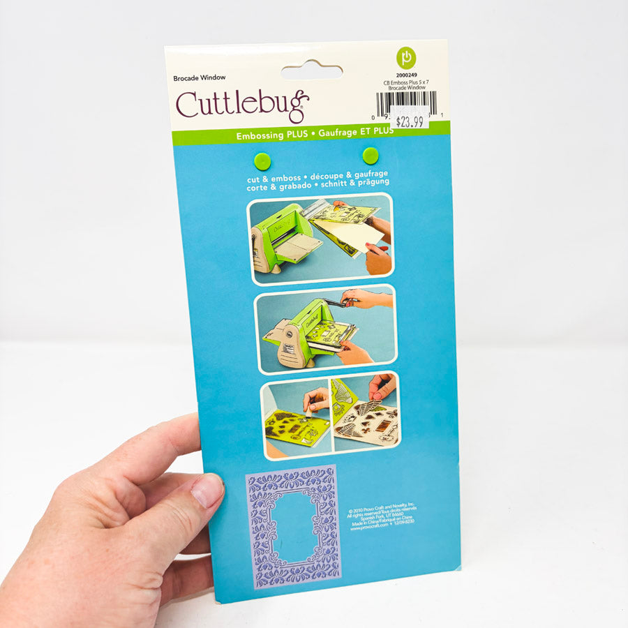 Cuttlebug Cut & Emboss - Brocade Window