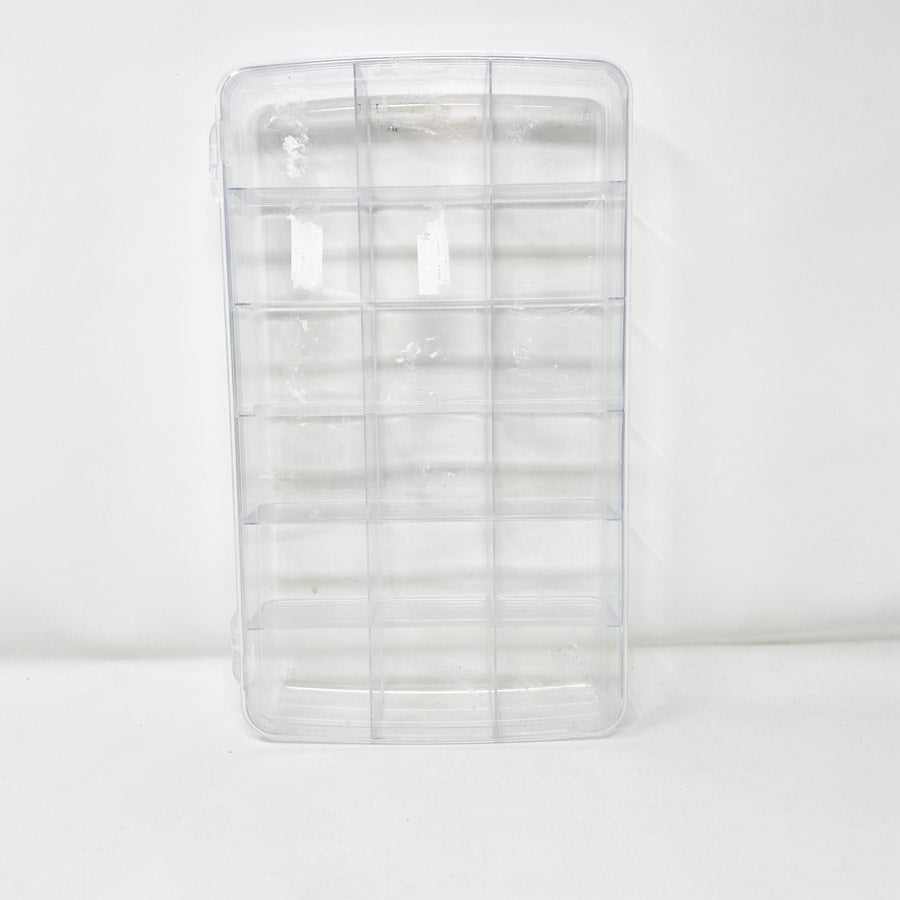 Clear 18 Compartment Box