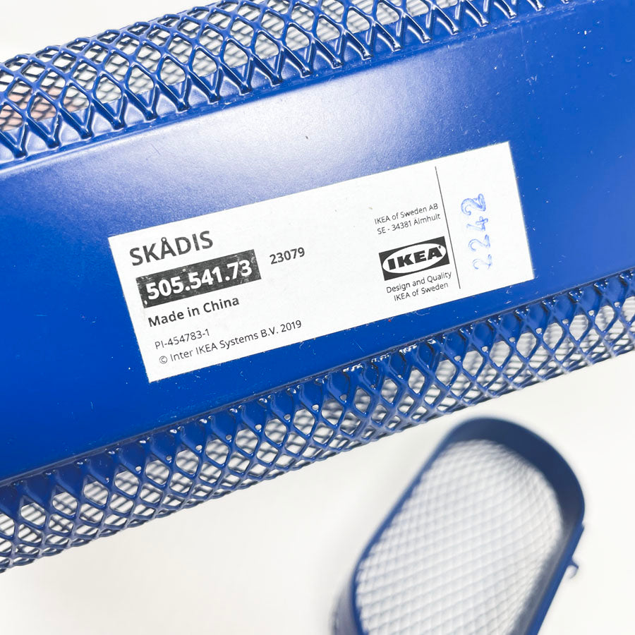 Blue IKEA SKÅDIS Storage Basket - Set of 2