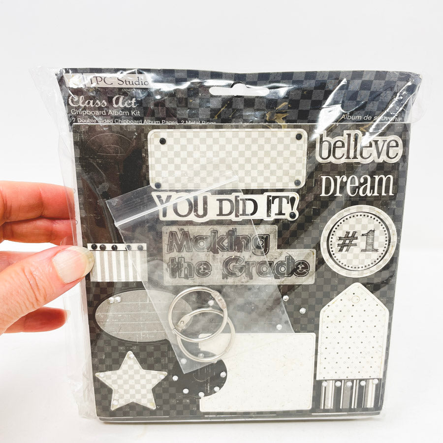 TPC Studio Class Act Chipboard Album