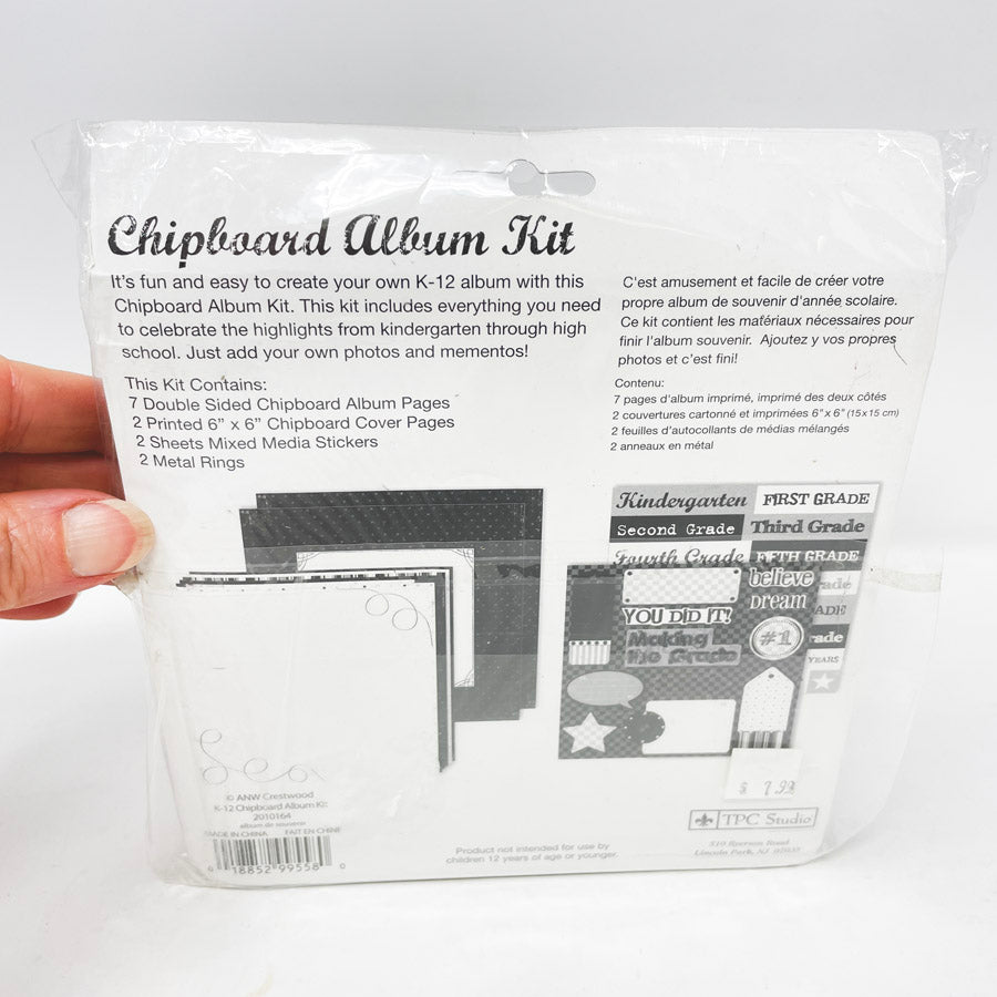 TPC Studio Class Act Chipboard Album