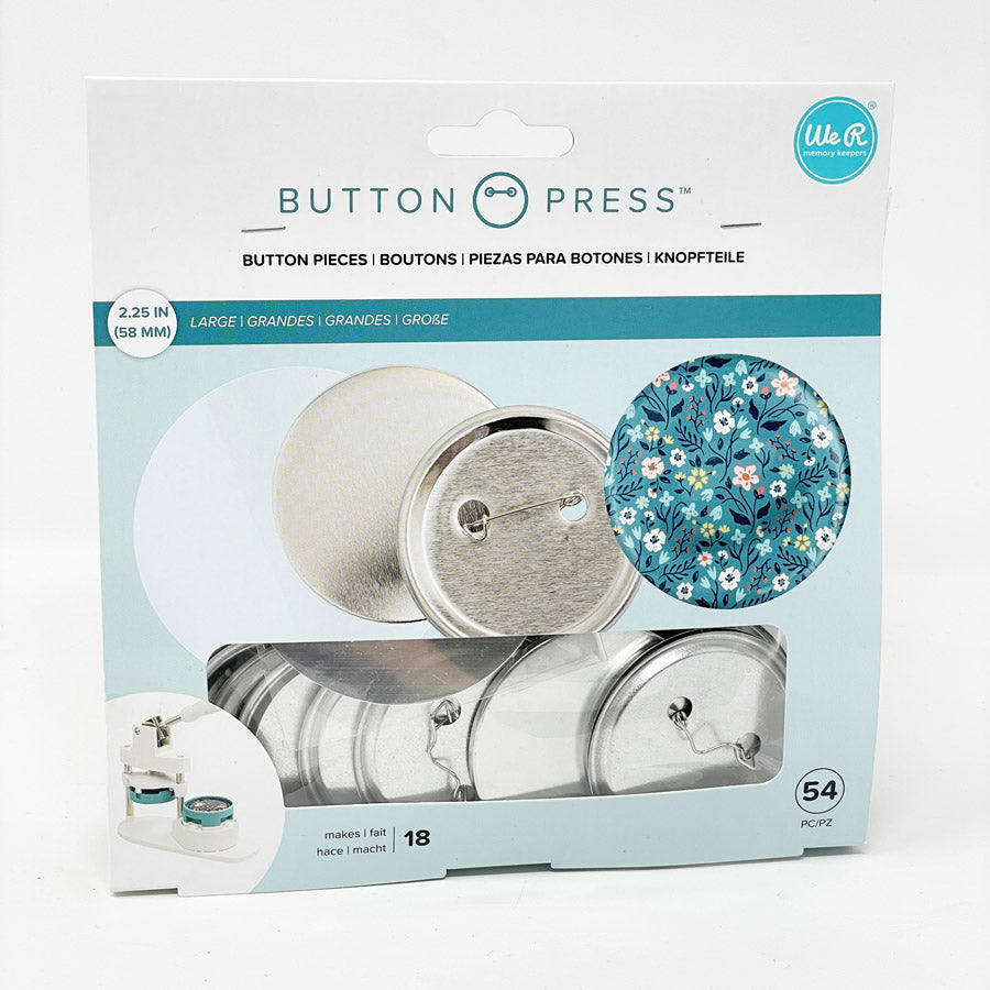 2.25" Buttons for Button Press