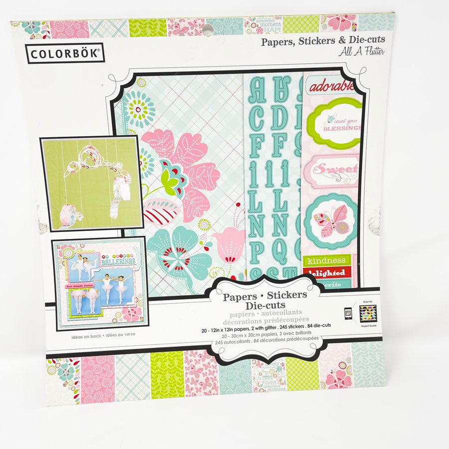 Colorbok - All a Flutter - 12"x12"