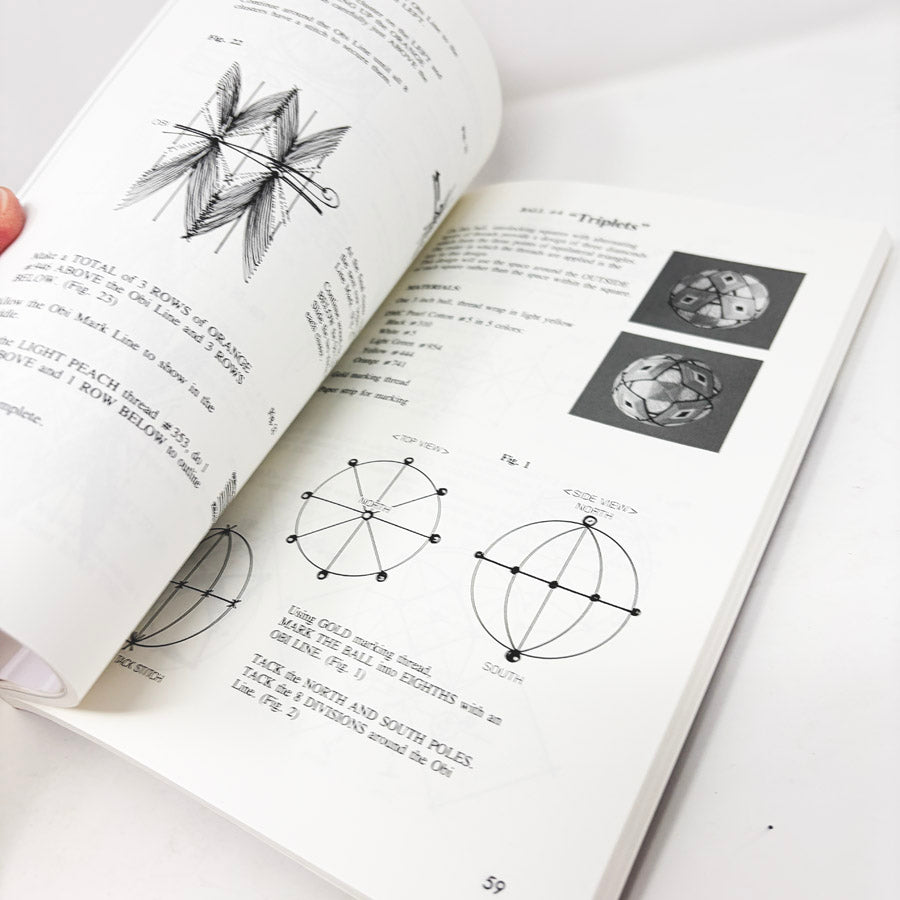 Temari How to Make Japanese Thread Balls Book