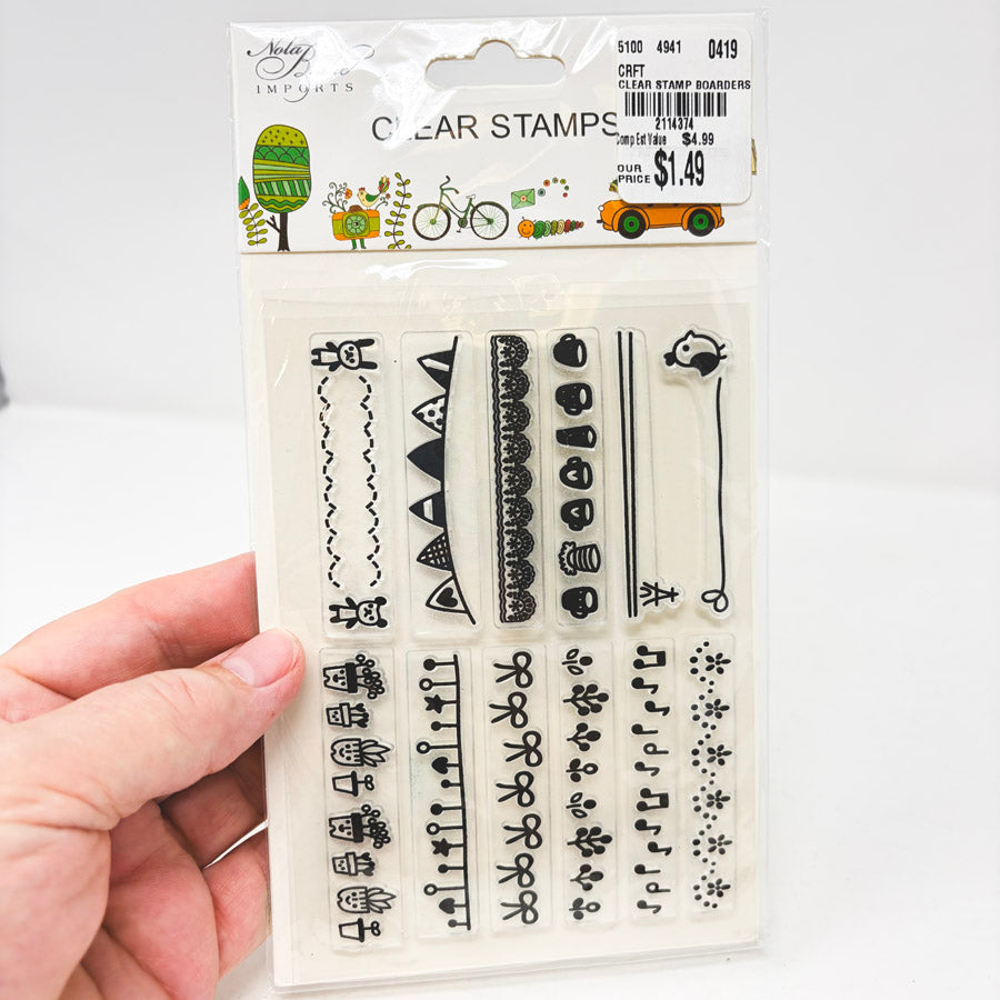 Clear Stamp Borders Set