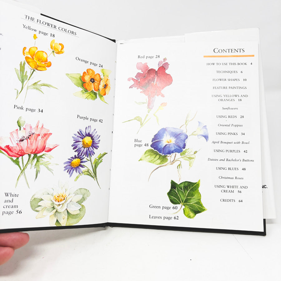 The Flower Painter's Pocket Palette Book by Elisabeth Harden