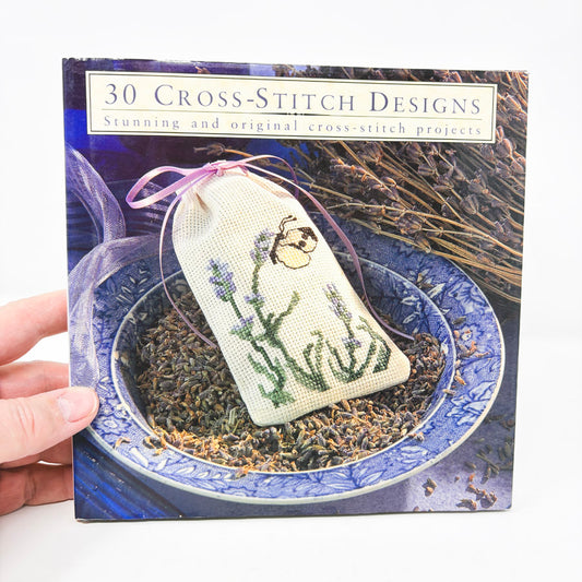30 Cross-Stitch Designs Book