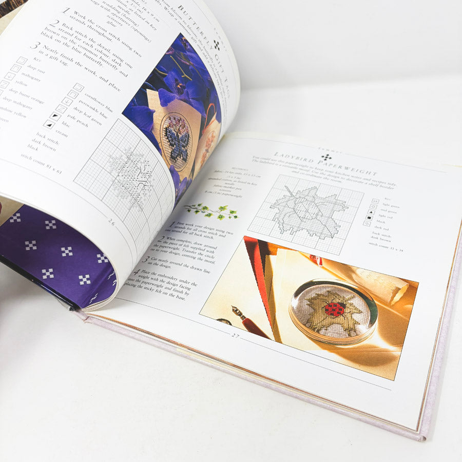 30 Cross-Stitch Designs Book