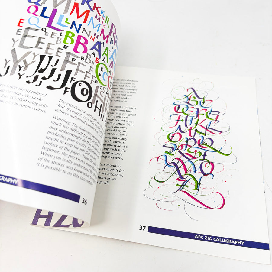 EK Success Calligraphy Booklet by Karen Charatan