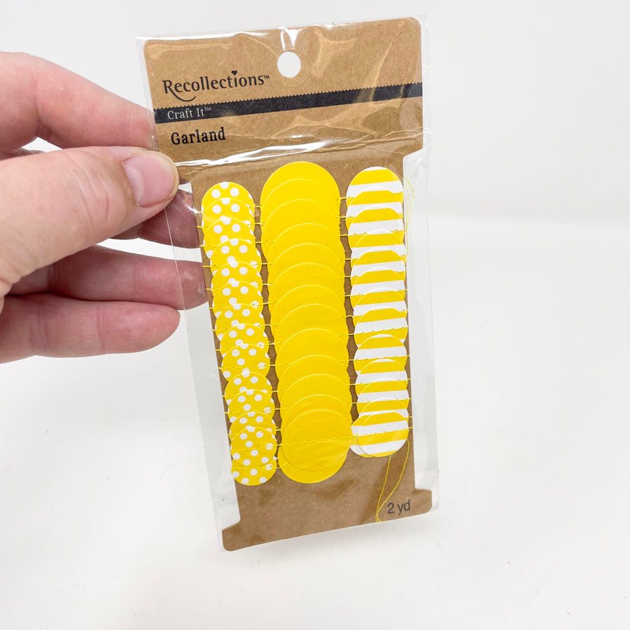 Recollections Garland Yellow