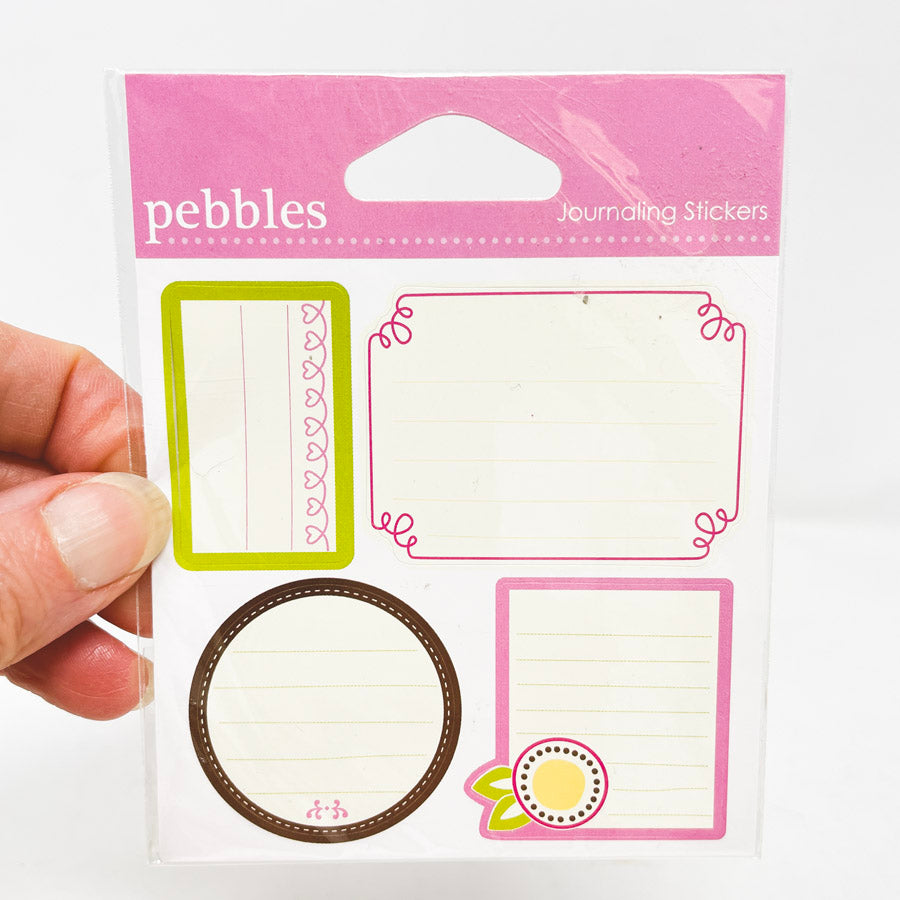 Pebbles Journaling Stickers