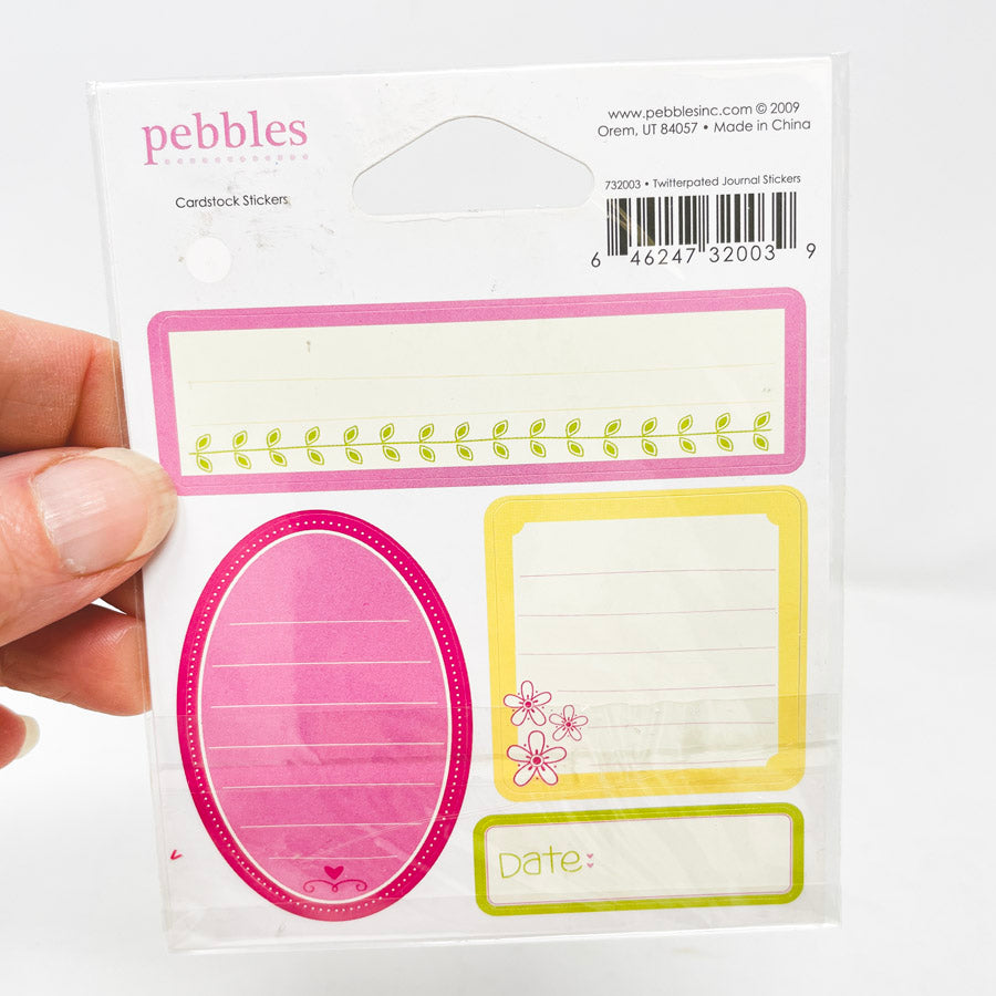 Pebbles Journaling Stickers