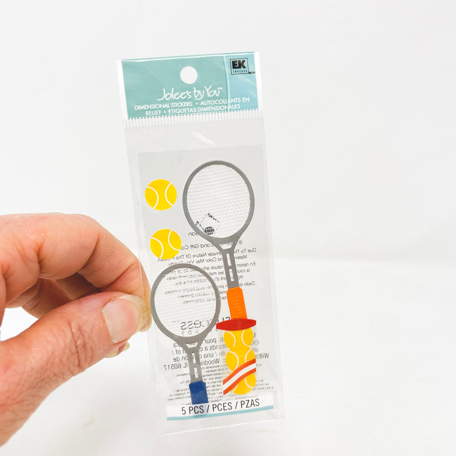 Jolee by You Tennis Embellishments Bundle (1)