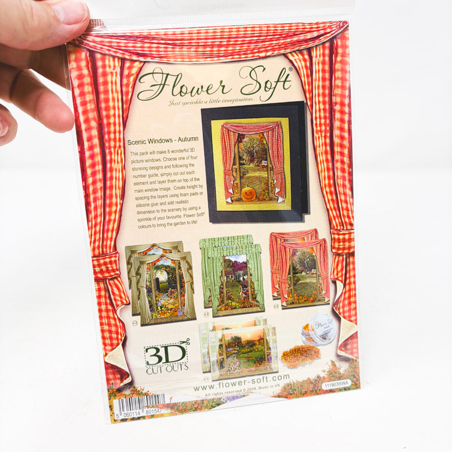 Flower Soft 3D Cutouts Sticker Sheets