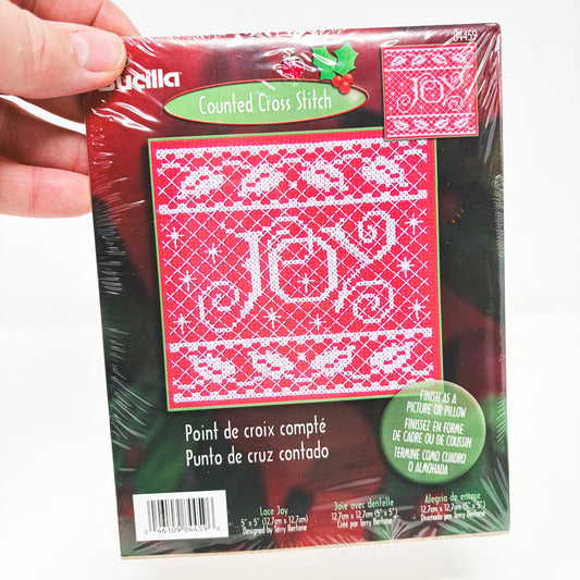 Plaid Bucilla Counted Cross Stitch Kit - Lace Joy #84459