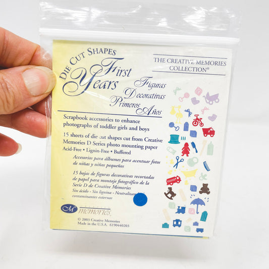 Die Cut Shapes First Years by Creative Memories