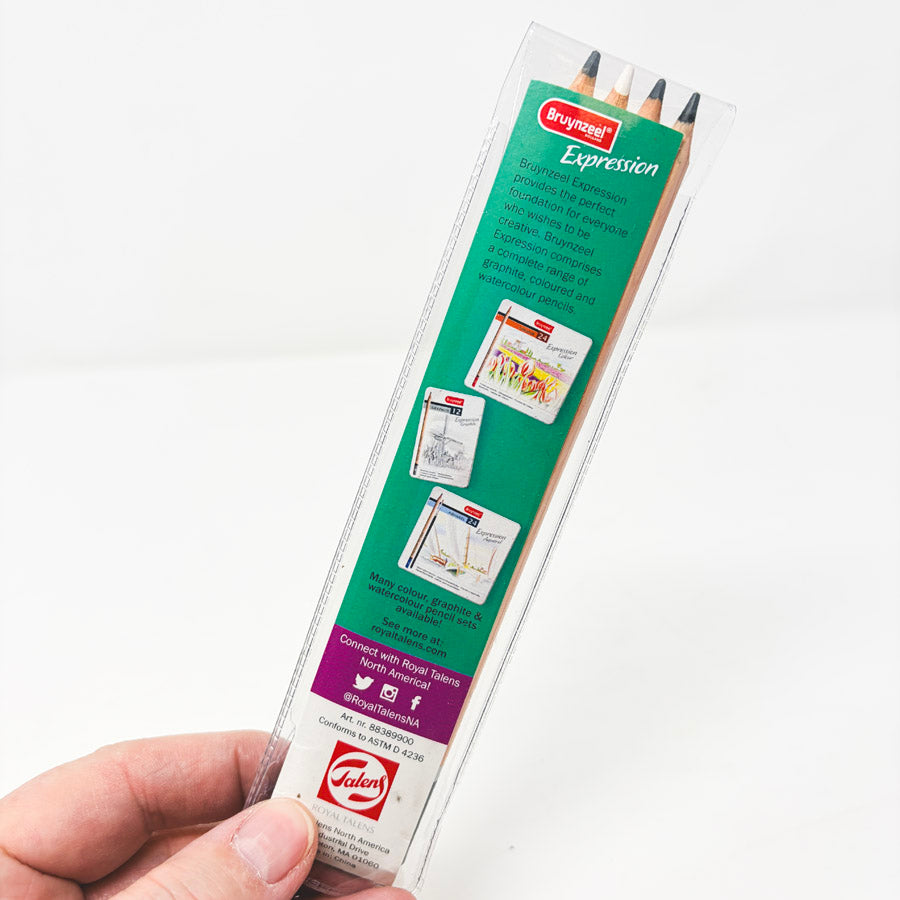 4 pk Bruynzeel Expression Colored Pencils