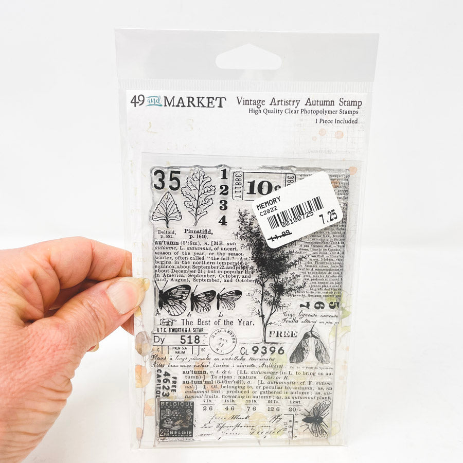 49 and Market Vintage Artistry Autumn Stamp