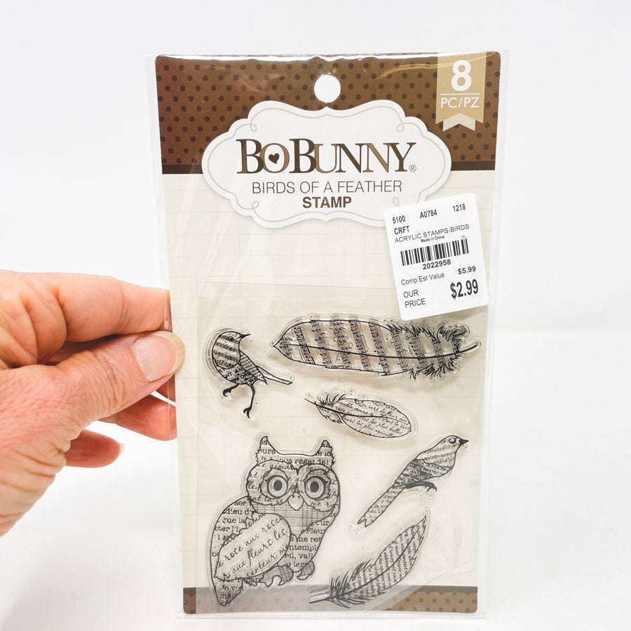 BoBunny Birds of a Feather Stamp