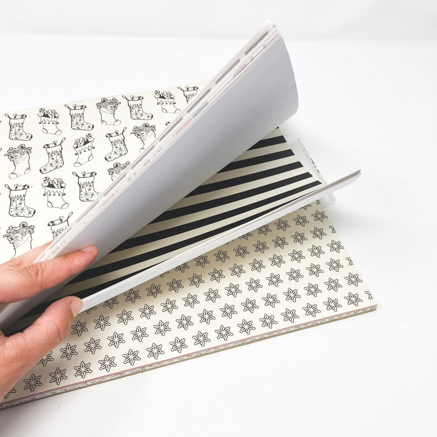 12" x 12" Partial Paper Pad - Christmas