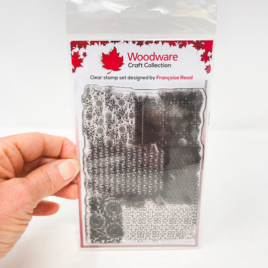 Woodware Craft Collection Clear Stamp Set by Francoise Read