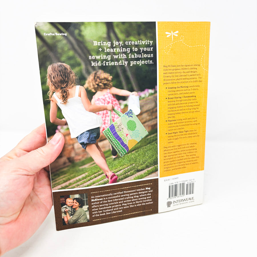 Growing Up Sew Liberated Book by Meg McElwee