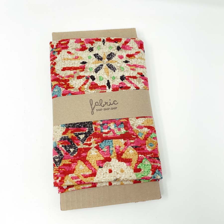Multicolor Printed Batik Fabric