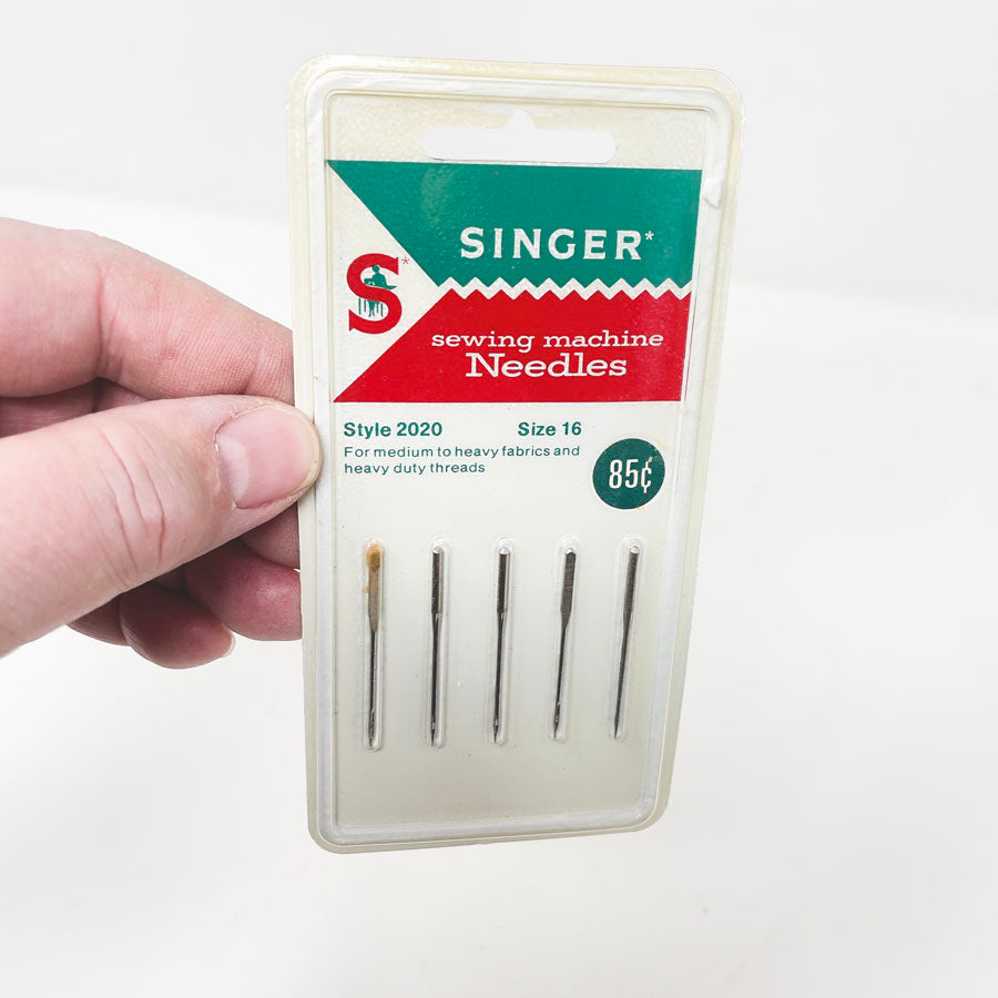 Vintage Singer Sewing Machine Needles