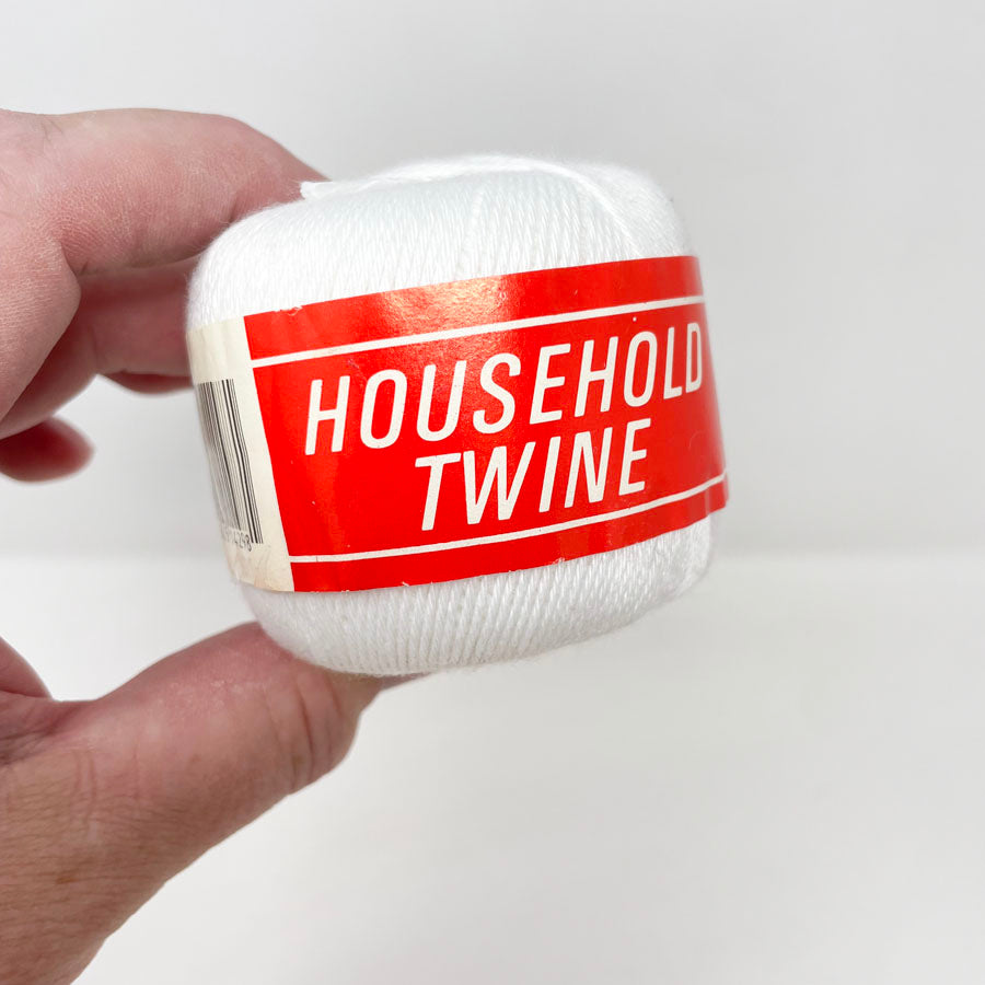 Household Twine - Bleached Cotton