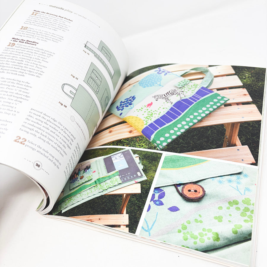 Growing Up Sew Liberated Book by Meg McElwee