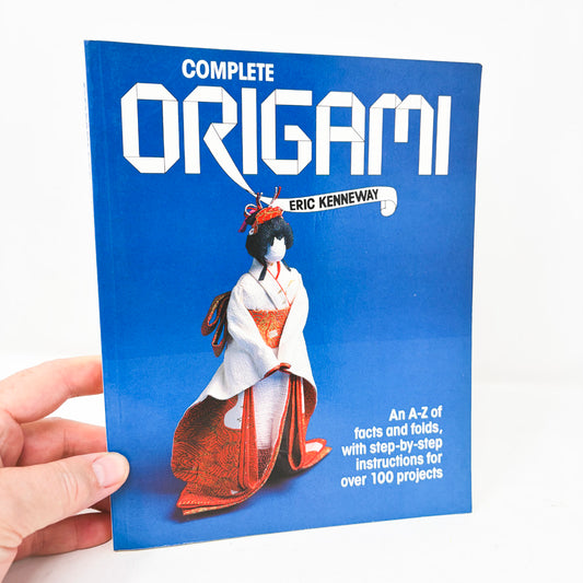 Complete Origami Book by Eric Kenneway