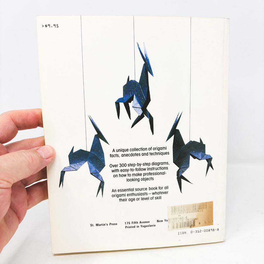 Complete Origami Book by Eric Kenneway