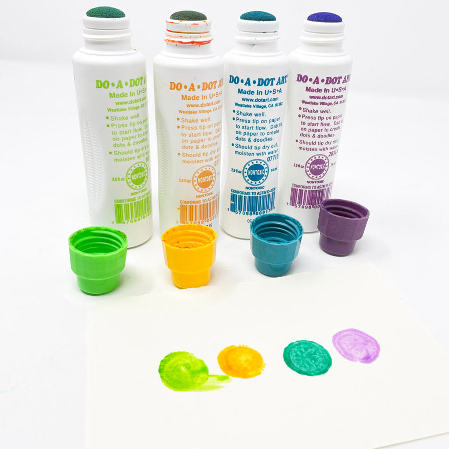 Set of 4 Do-A-Dot Art Paint Markers