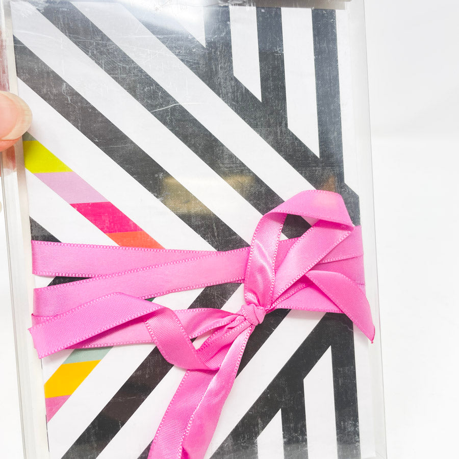 Heidi SWAPP Accordion Book Striped