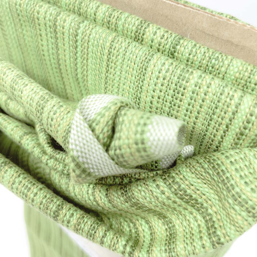 Lime Stripe Upholstery Fabric