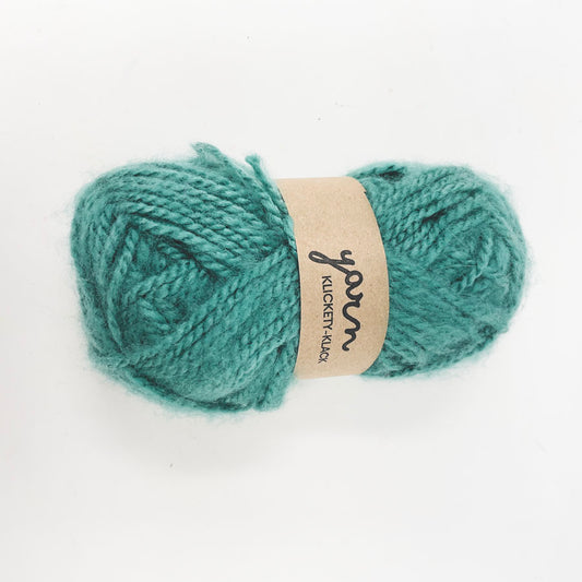 Unmarked Chunky Green Yarn