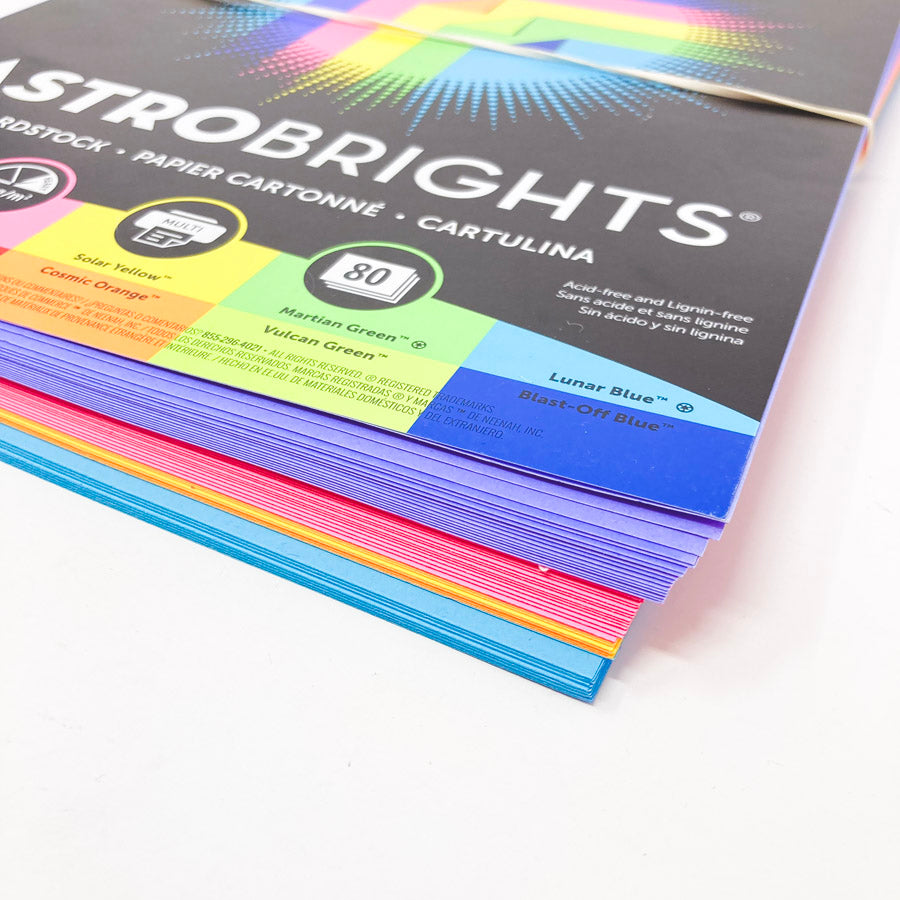 Partial Pack of Astrobrights Paper