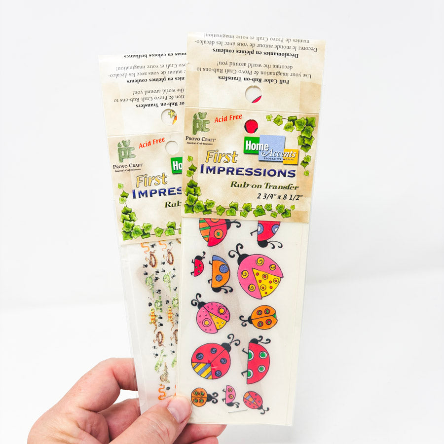 Provo Craft Rub-on Transfers