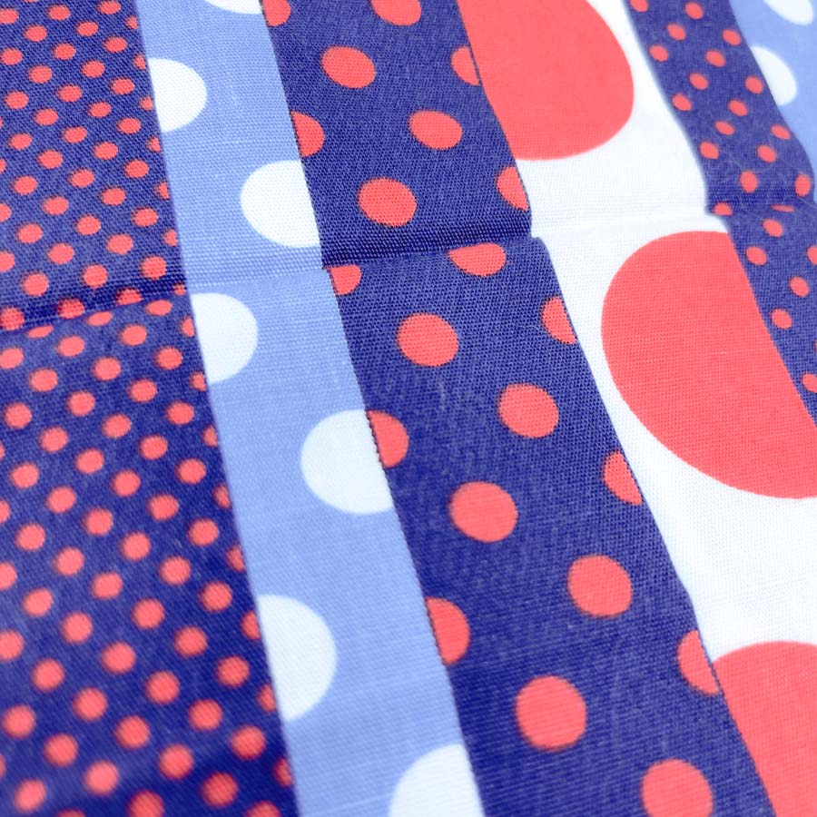 Polka/Stripe Cotton Fabric