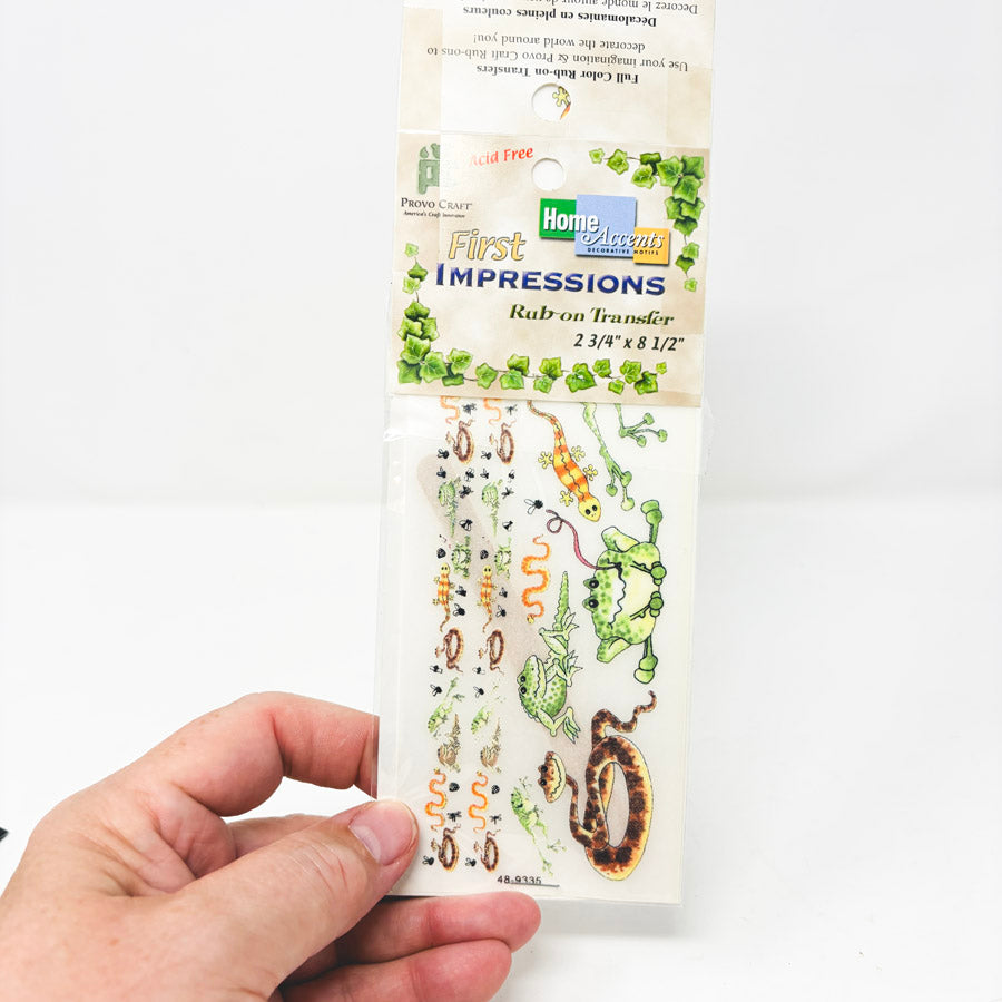 Provo Craft Rub-on Transfers